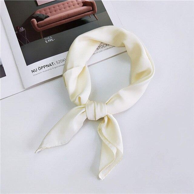 Foulard Cheveux Blanc