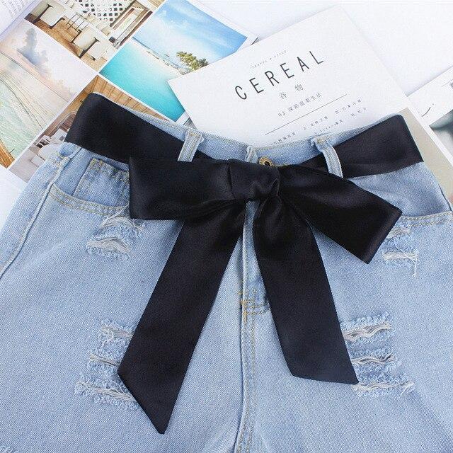 Ceinture Foulard Noir