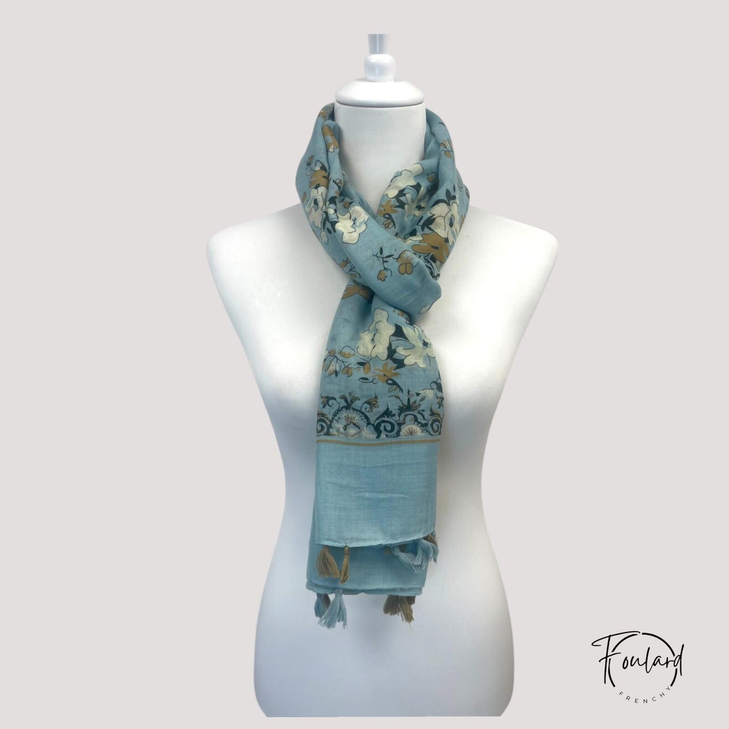 Foulard pour femme 180 vert - Hulda