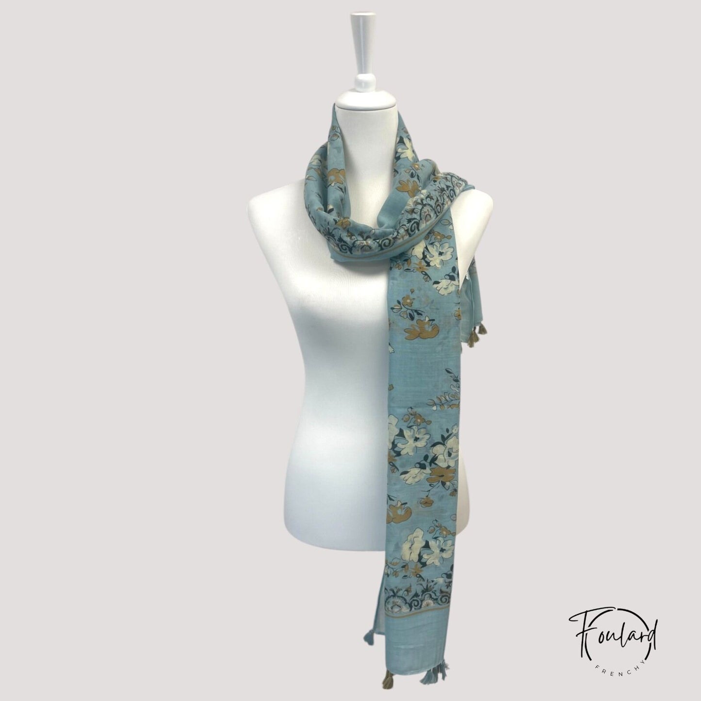 Foulard pour femme 180 vert - Hulda