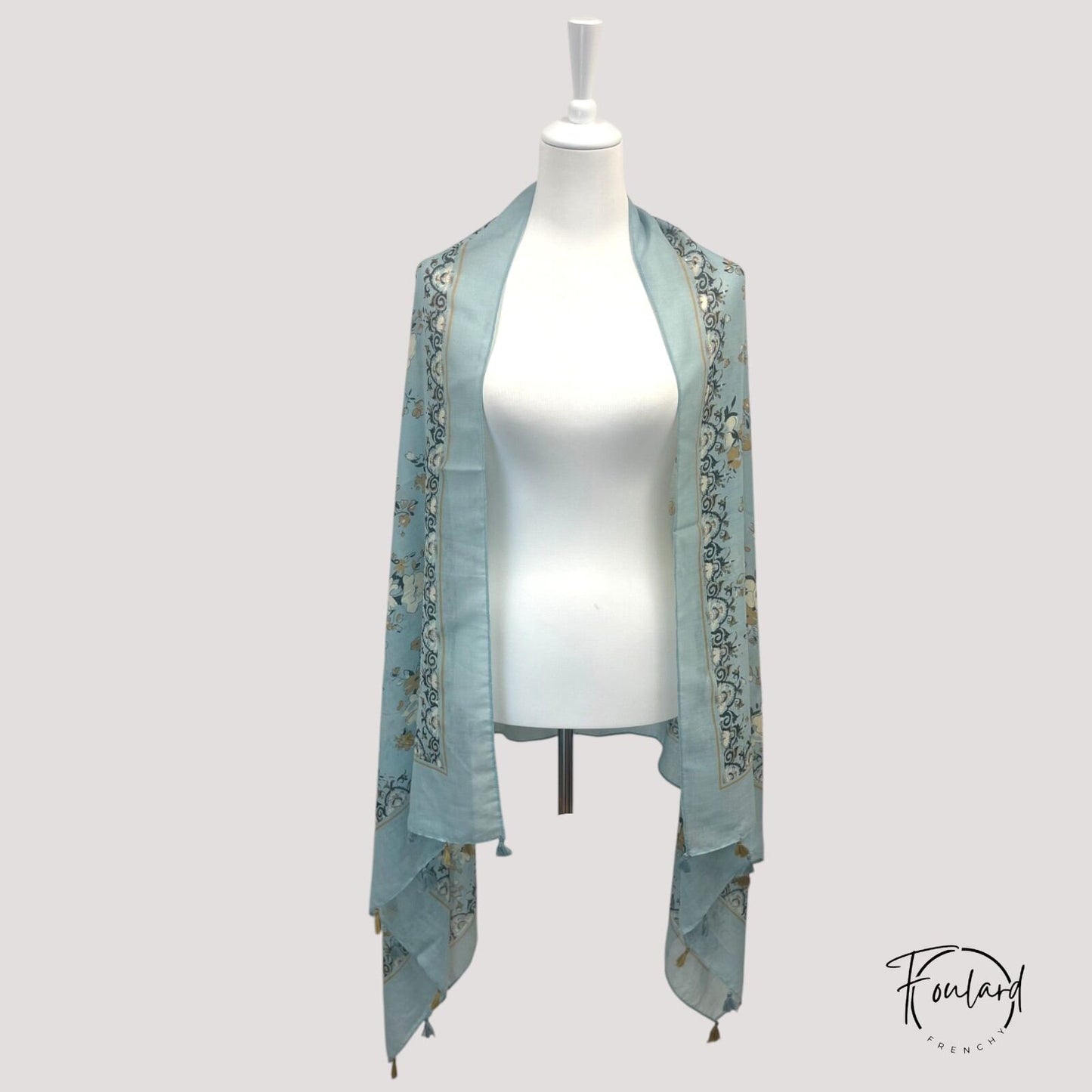 Foulard pour femme 180 vert - Hulda