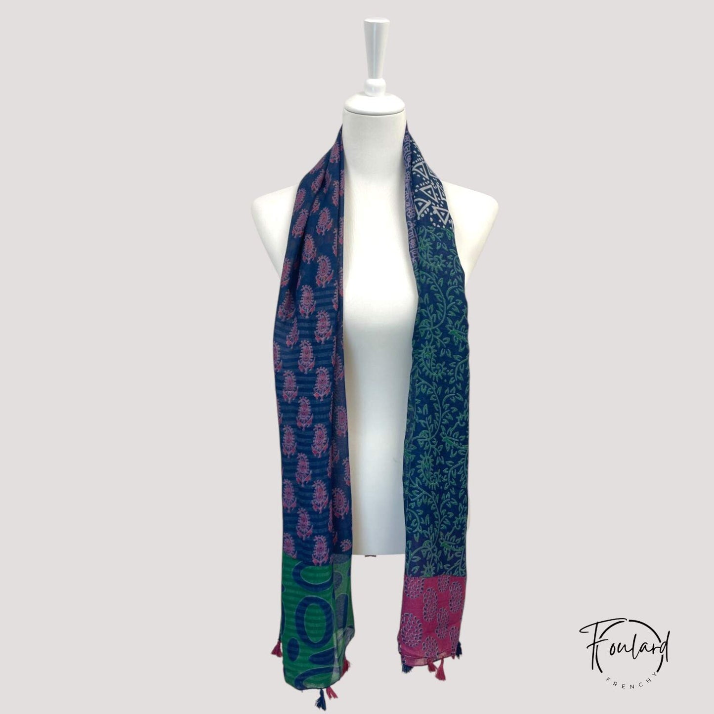 Foulard pour femme 180 violet - Gunvor