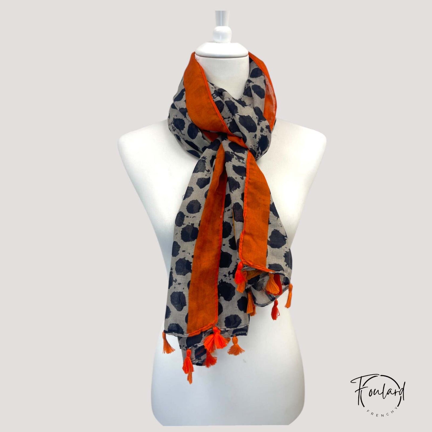 Foulard pour femme 180 orange - Liv