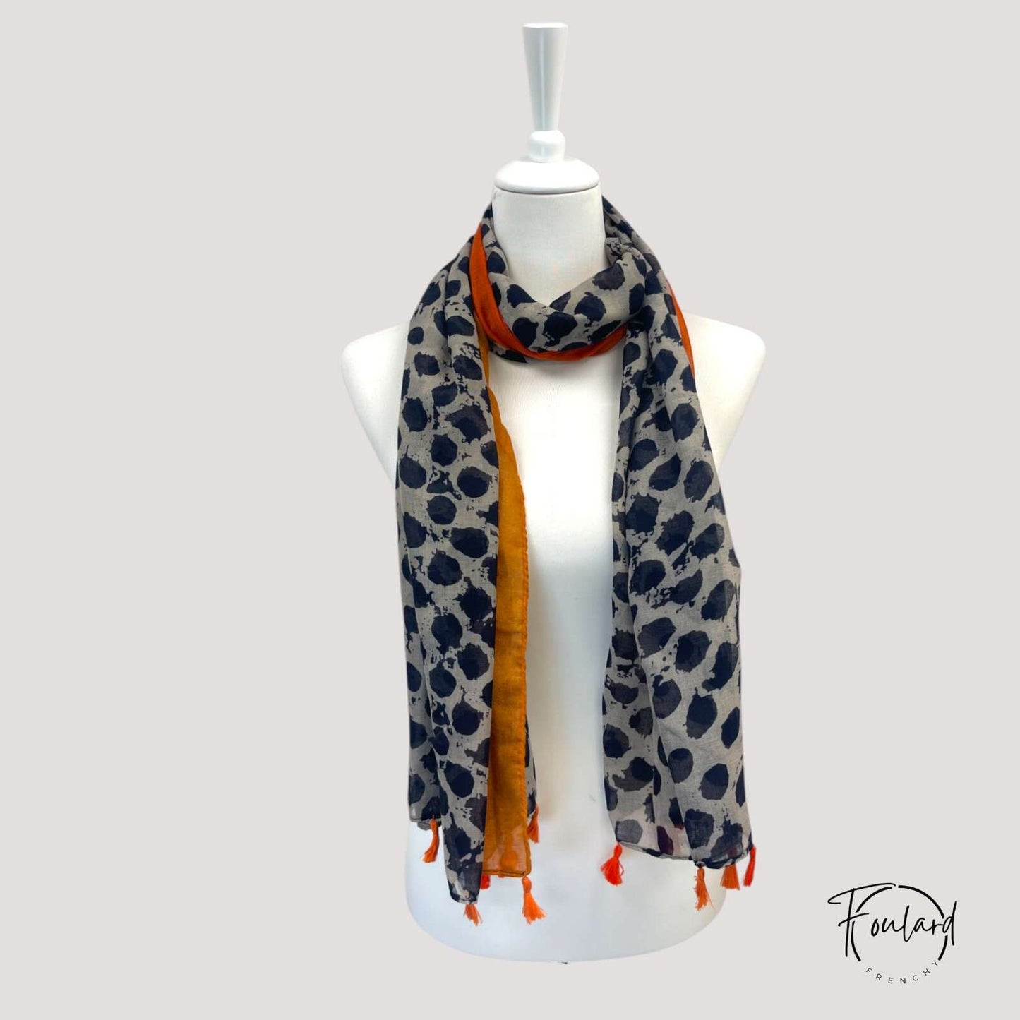 Foulard pour femme 180 orange - Liv