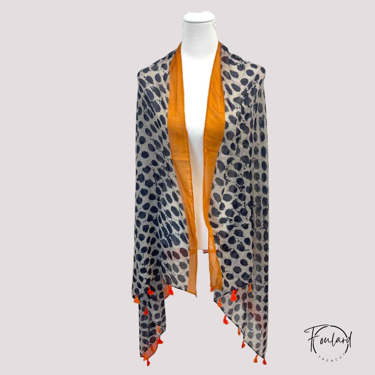 Foulard pour femme 180 orange - Liv