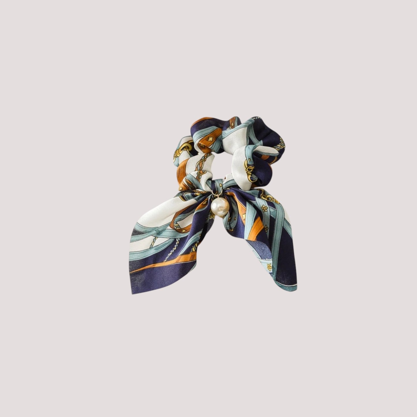 Chouchou Foulard Court Chic Cavalier