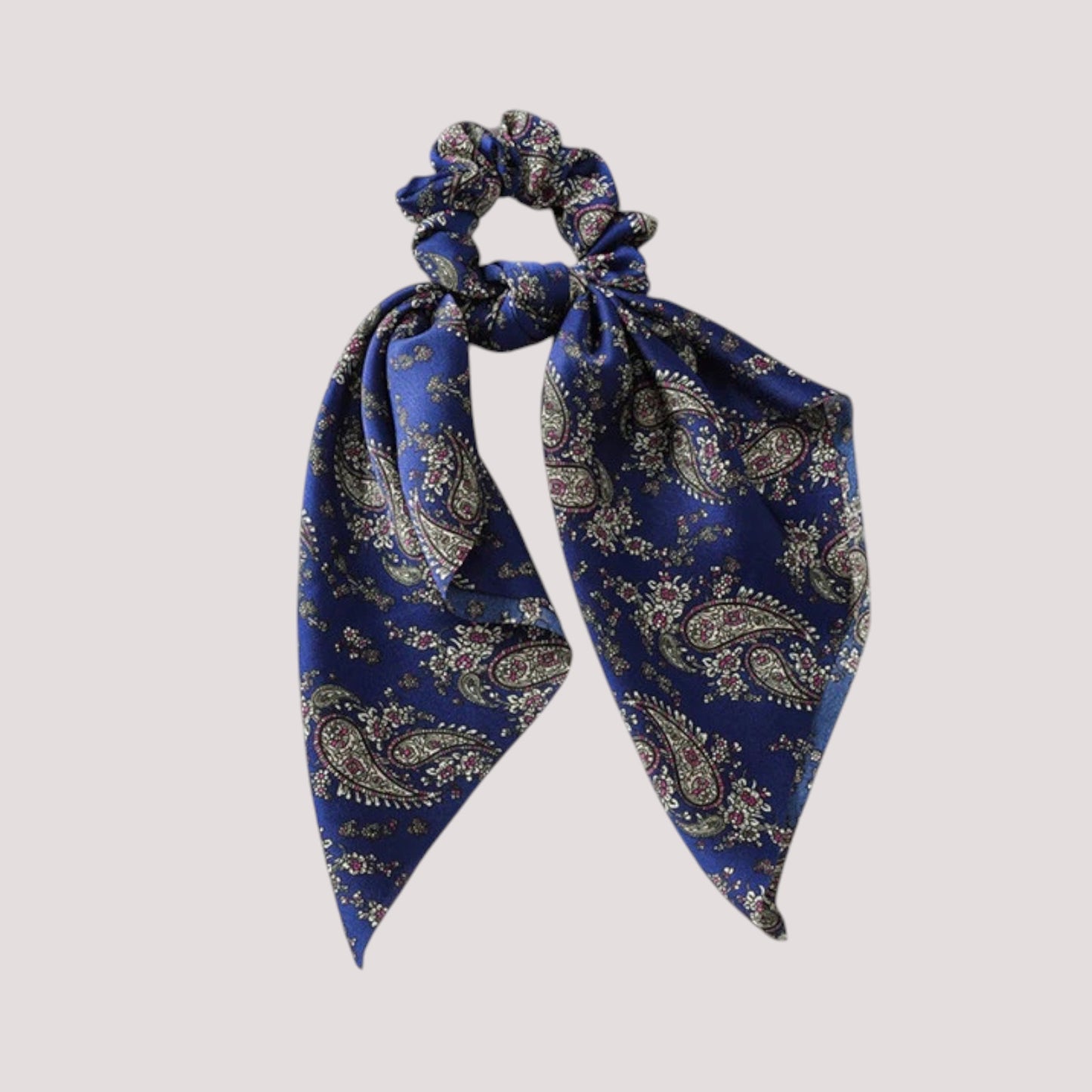 Chouchou Foulard Marine Baroque