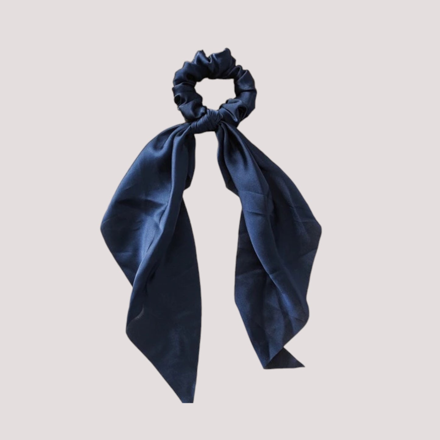 Chouchou Foulard Uni Marine
