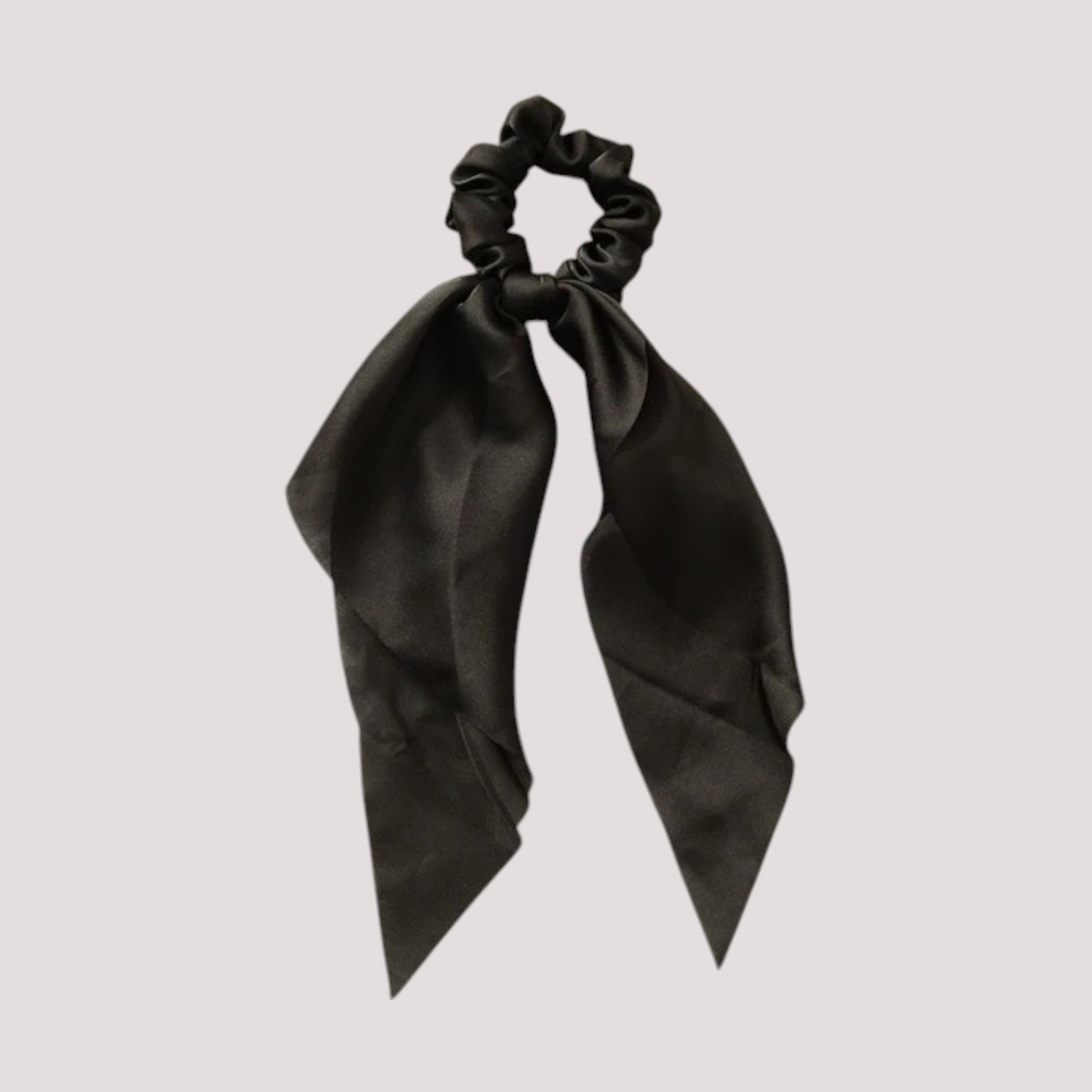 Chouchou Foulard Uni Noir