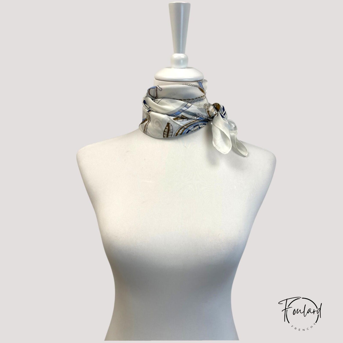 Foulard pour cheveux 70 - Navire de glace