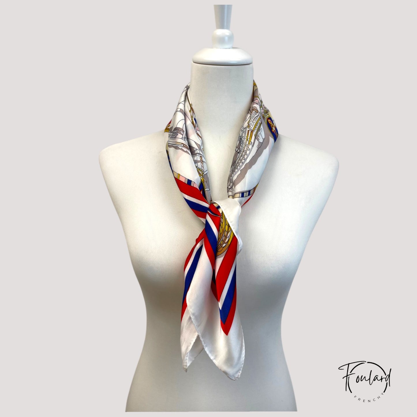 Foulard pour cheveux 70 - Navire frenchy