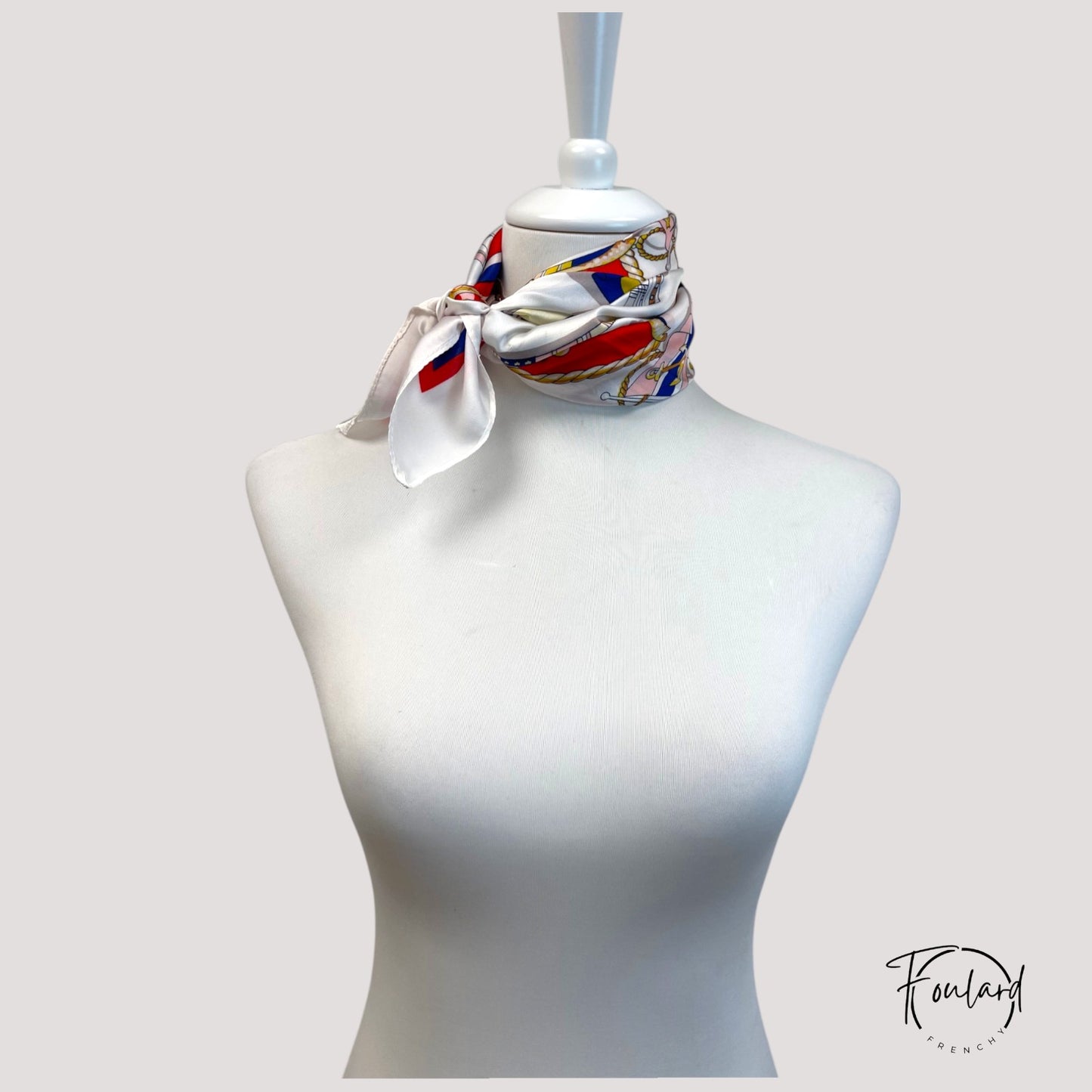 Foulard pour cheveux 70 - Navire frenchy