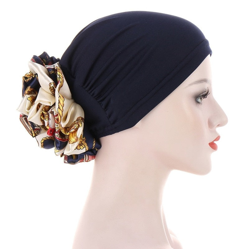 JOHANNE Bonnet Chimio Foulard Cheveux Femme Marron