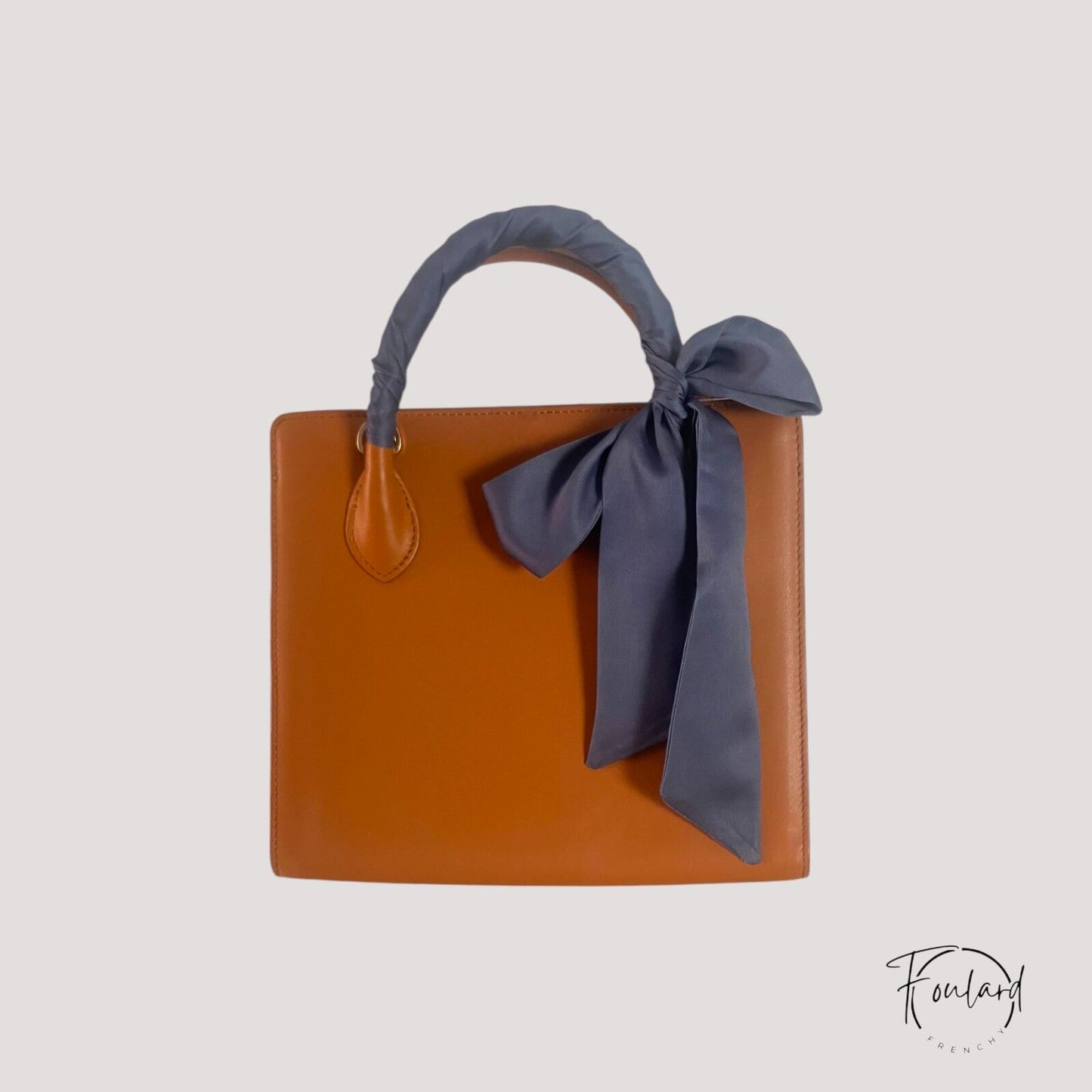 Ceinture foulard gris anthracite satinée