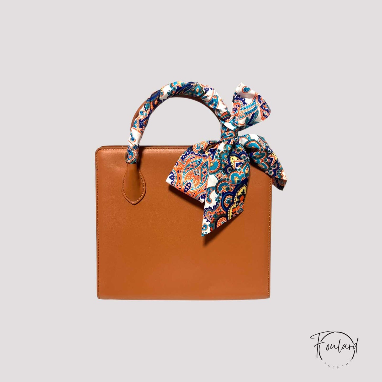 Ceinture foulard motif cachemire coloré