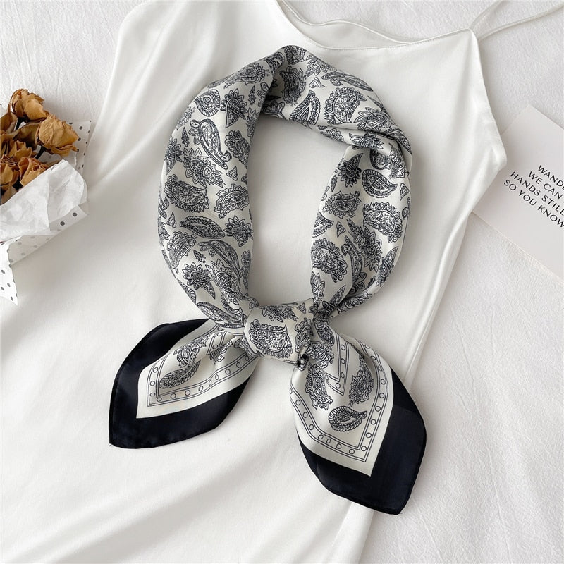 Foulard pour cheveux 70 marine - Nymphe