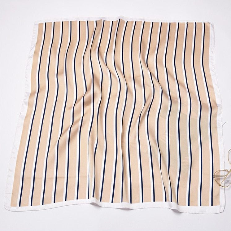 Foulard pour cheveux 70 beige - Remembrance