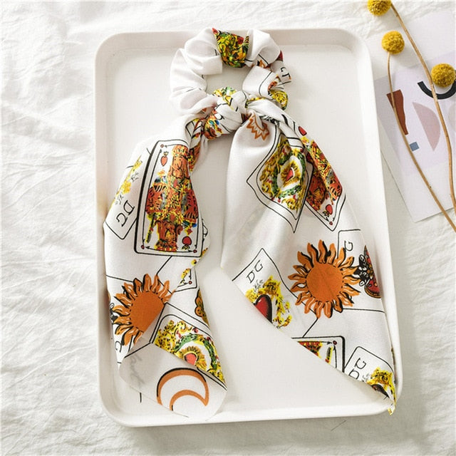 Chouchou Foulard Roi de Coeur