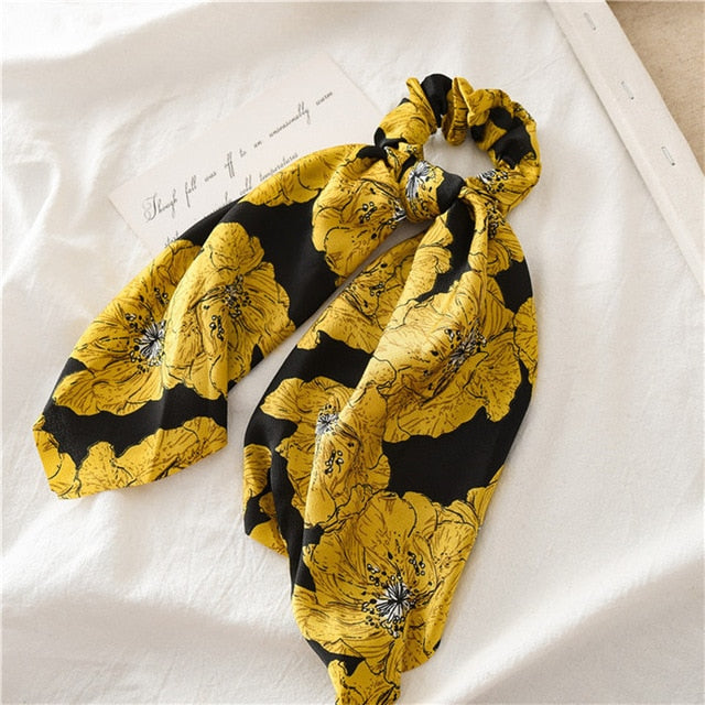 Chouchou Foulard Jasmin d'Hiver