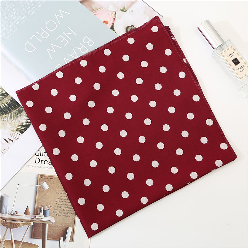 Foulard cheveux carré 50 cm - Clémentine