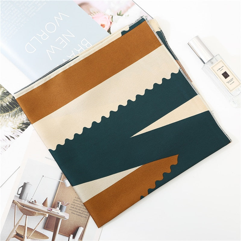 Foulard cheveux carré 50 cm - Éléonore