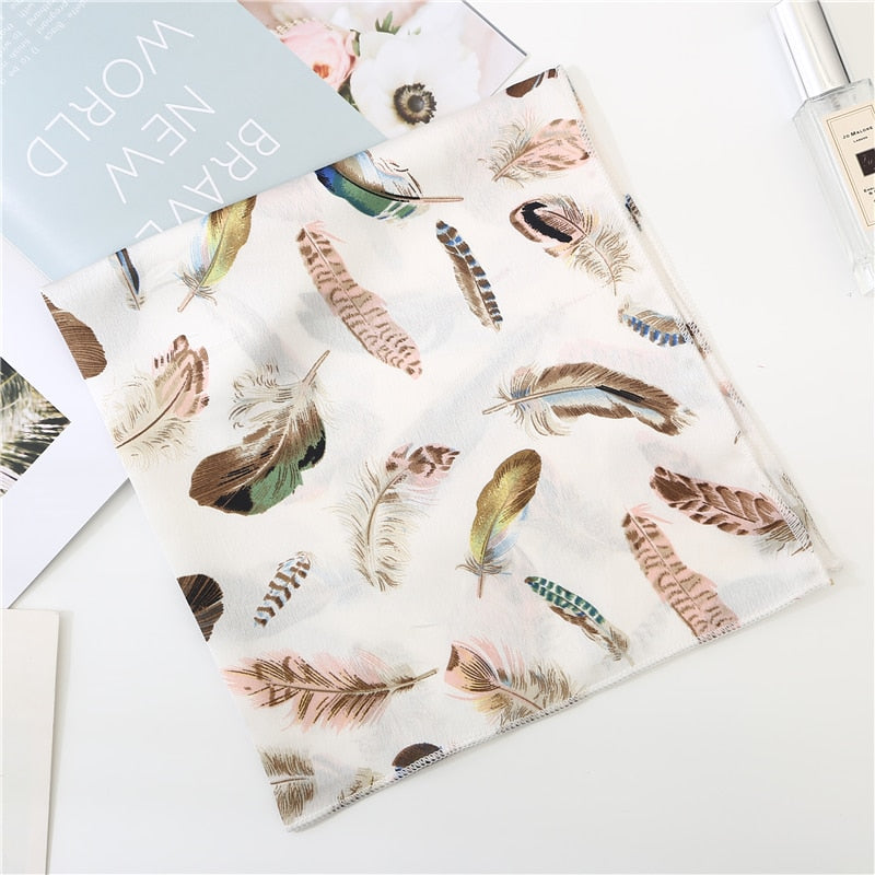 Foulard cheveux carré 50 cm - Camille