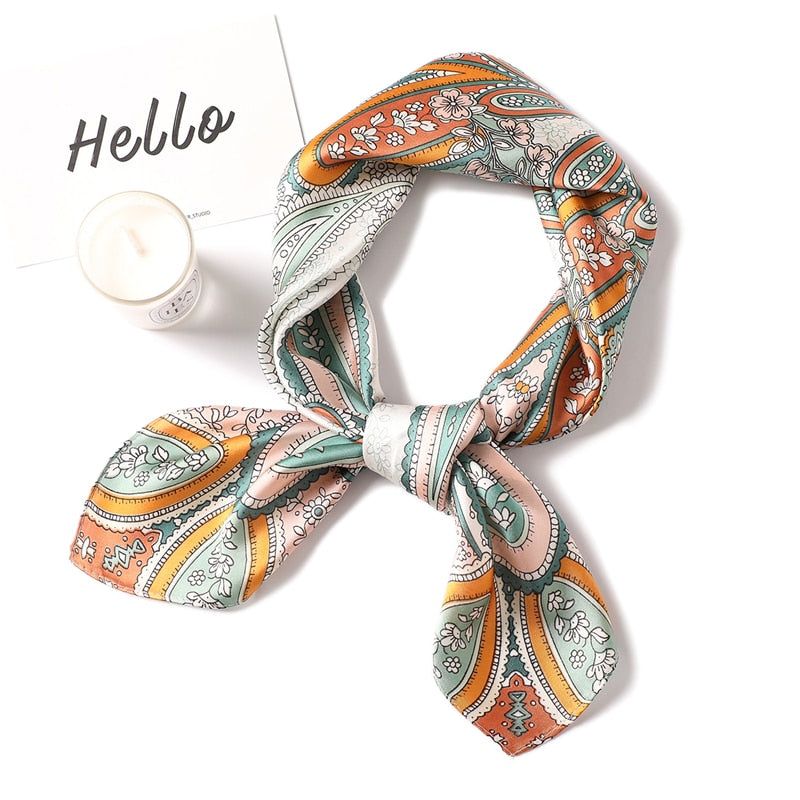 Foulard pour cheveux 70 - Bohème baroque