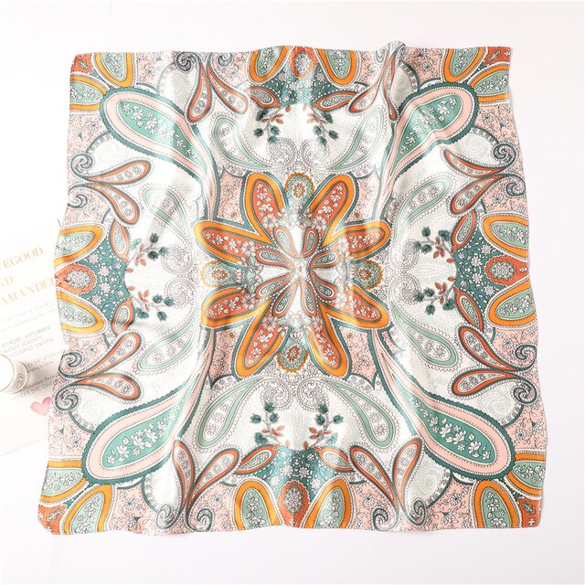 Foulard pour cheveux 70 - Bohème baroque