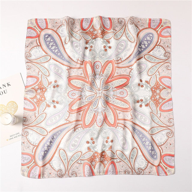 Foulard pour cheveux 70 - Bohème rêveur