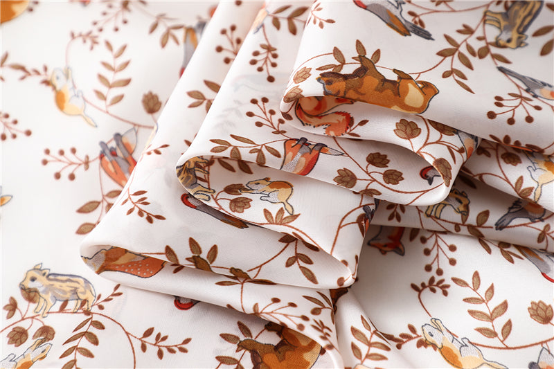Foulard pour cheveux 70 rouge - Héline