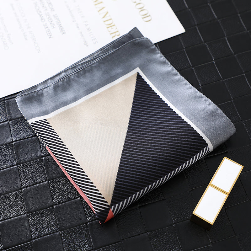 Foulard pour cheveux 70 gris - Rézéda