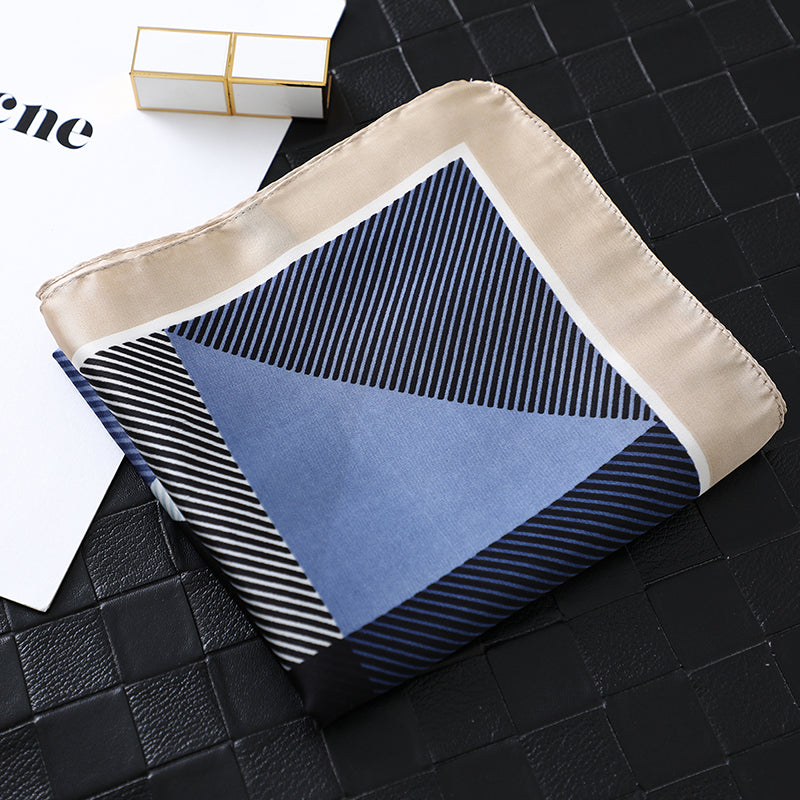 Foulard pour cheveux 70 bleu - Rézéda