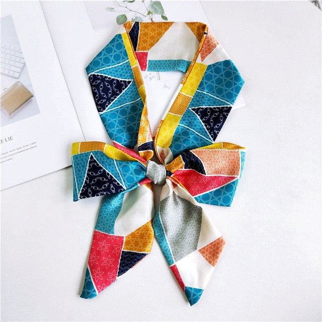 Ceinture foulard bleue - Quatine