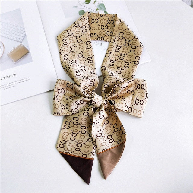 Ceinture foulard brune - Perilia