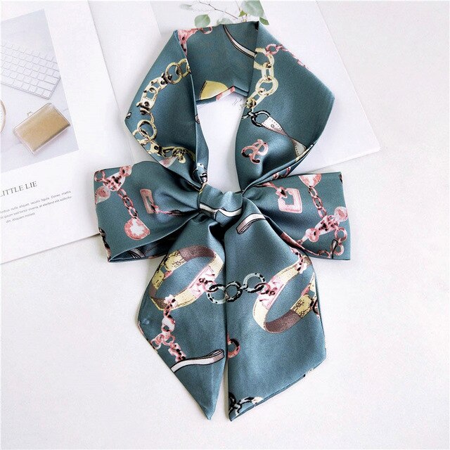 Ceinture foulard bleue - Cédanie