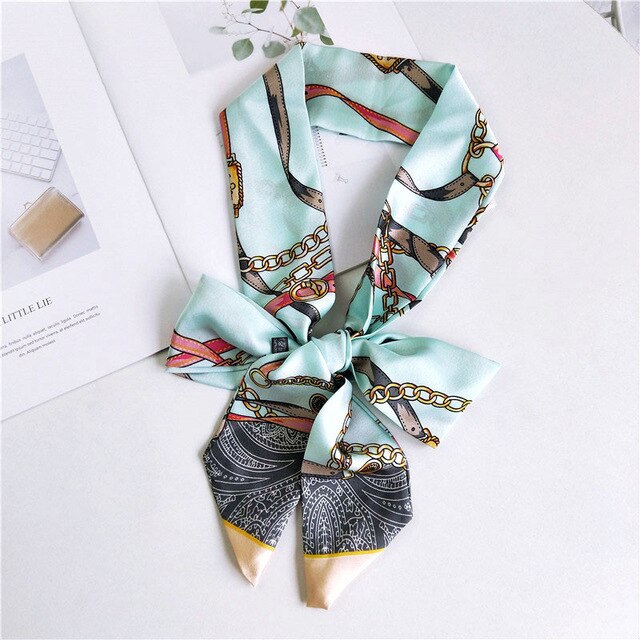 Ceinture foulard verte - Célicia