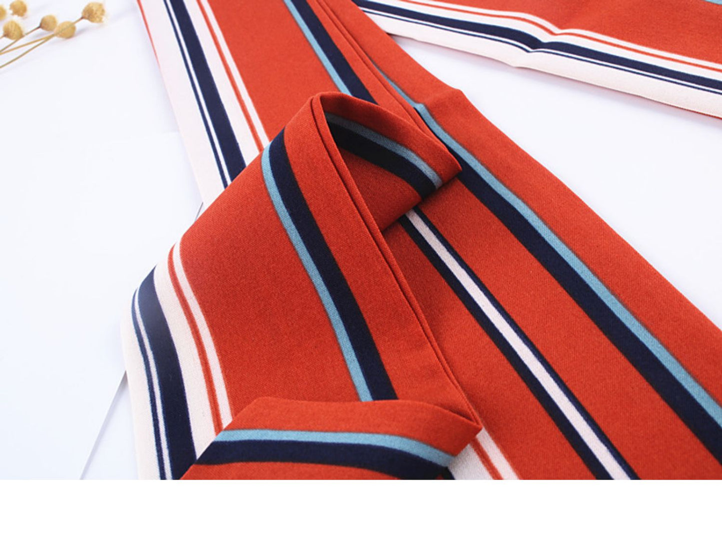 Ceinture foulard orange - Waldine