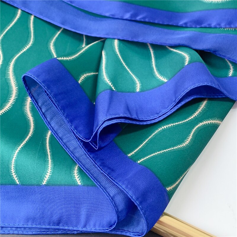 Foulard pour cheveux 70 vert - Yzé
