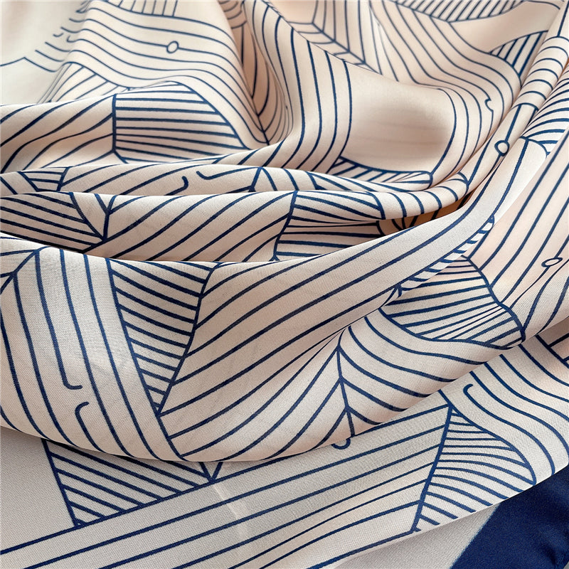 Foulard pour cheveux 70 rose - Liliette