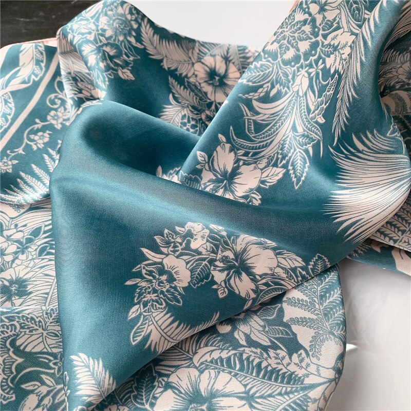 Foulard pour cheveux 70 vert - Jolinie