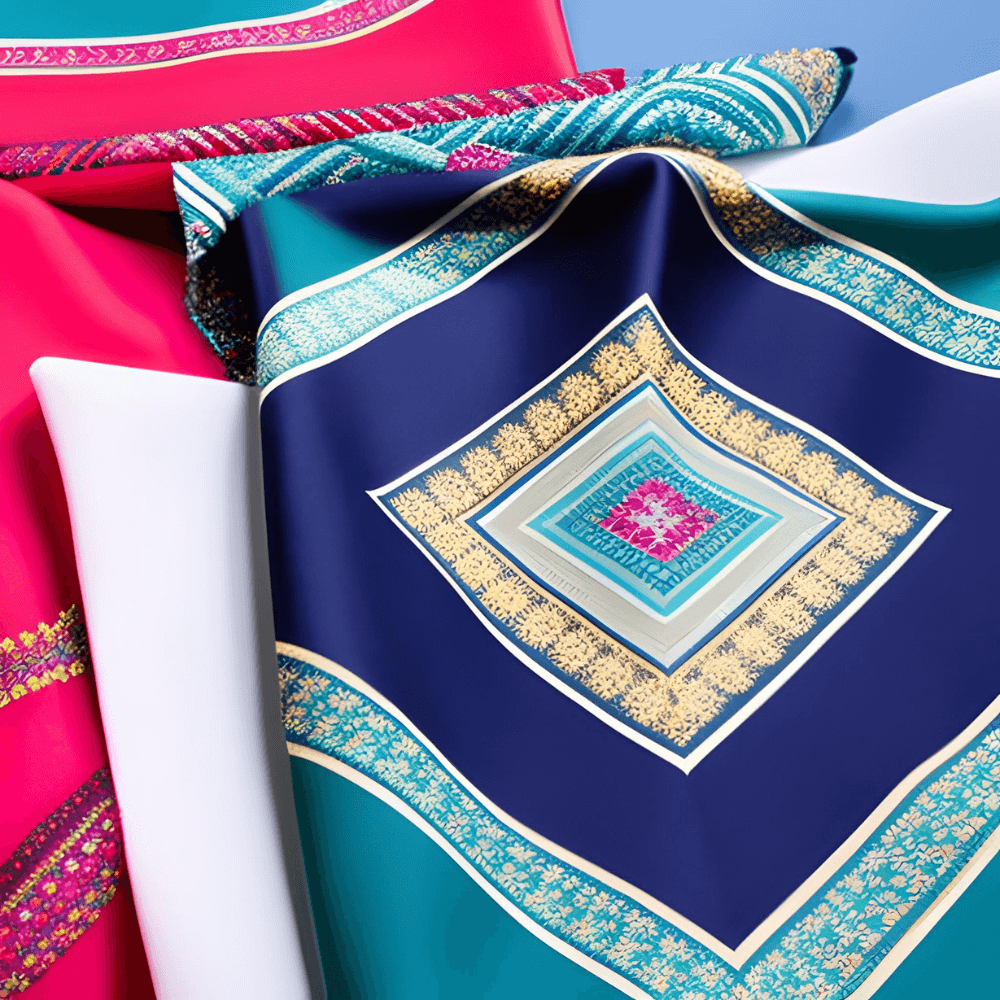 Collection de foulards pour femme en carré de soie, sélectionnés par Foulard Frenchy