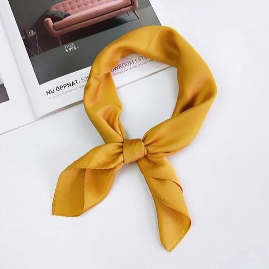Foulard Cheveux Jaune