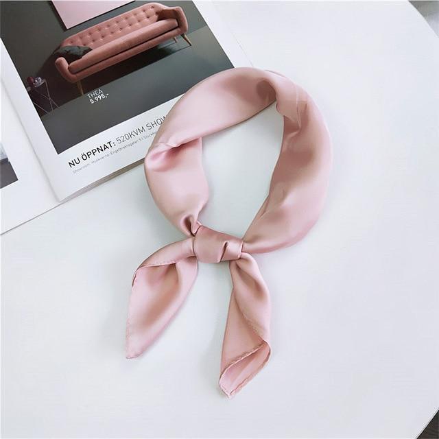 Foulard Cheveux Rose