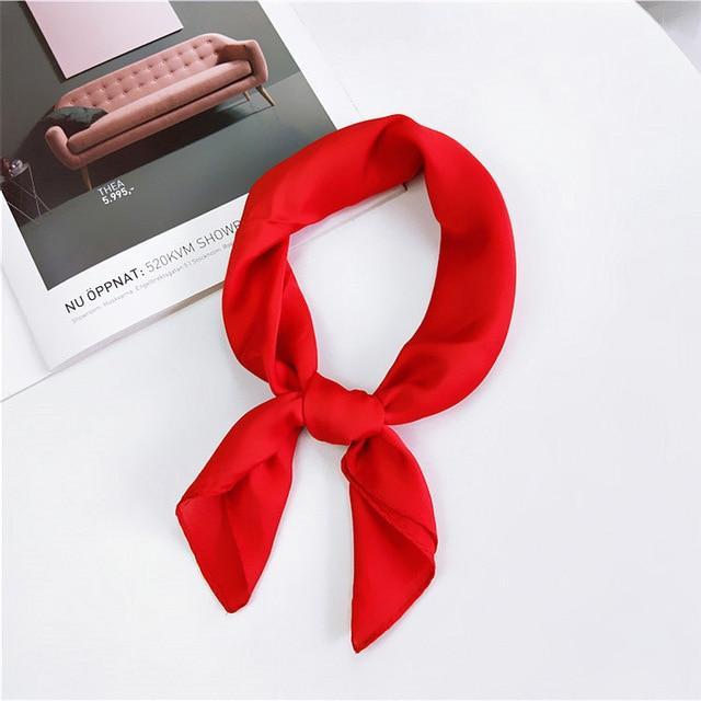 Foulard Cheveux Rouge