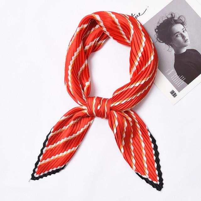 Foulard Plissé pour Cheveux