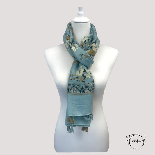 Foulard pour femme 180 vert - Hulda