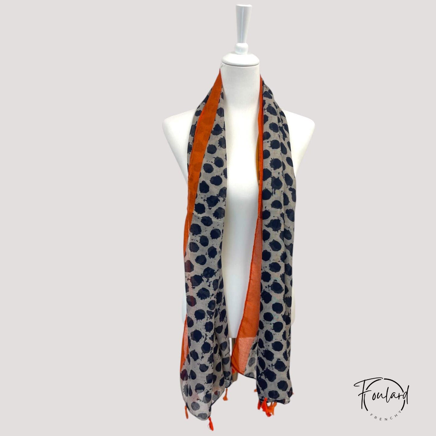 Foulard pour femme 180 orange - Liv
