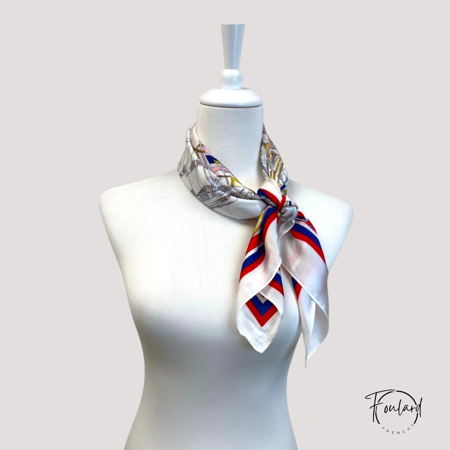 Foulard pour cheveux 70 - Navire frenchy