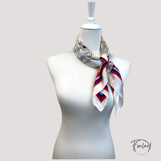 Foulard pour cheveux 70 - Navire frenchy