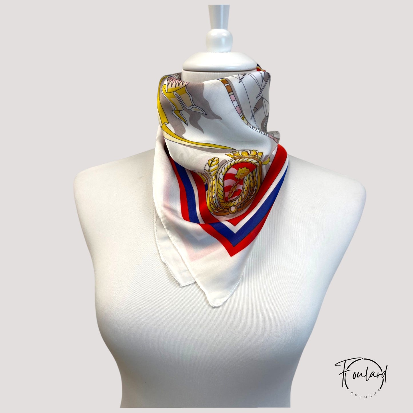Foulard pour cheveux 70 - Navire frenchy